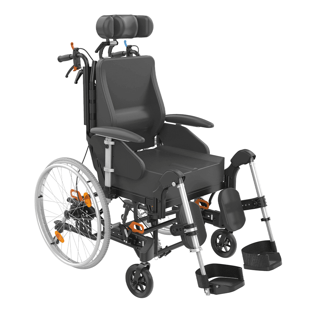 Tilt-in-space Shower Commode - 550mm