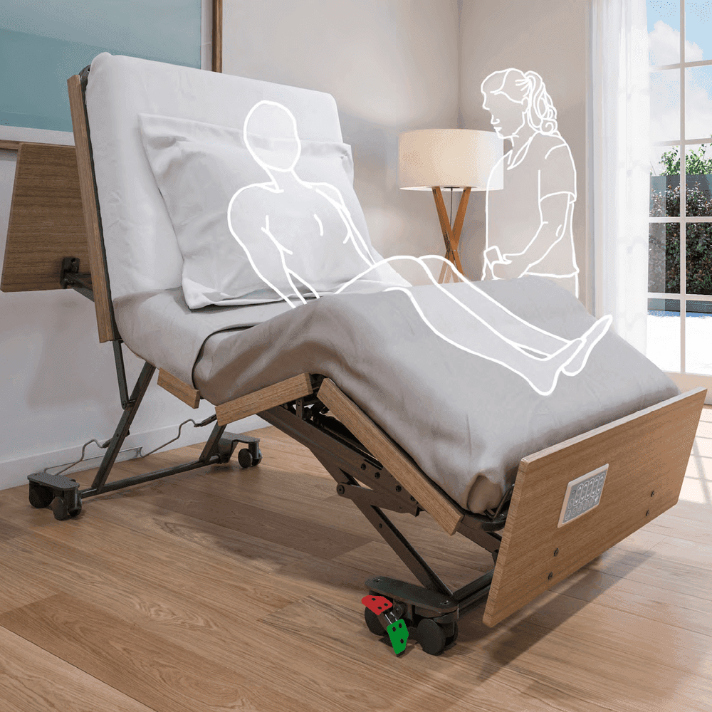 Aidacare FL250 Floorline Bed King Single