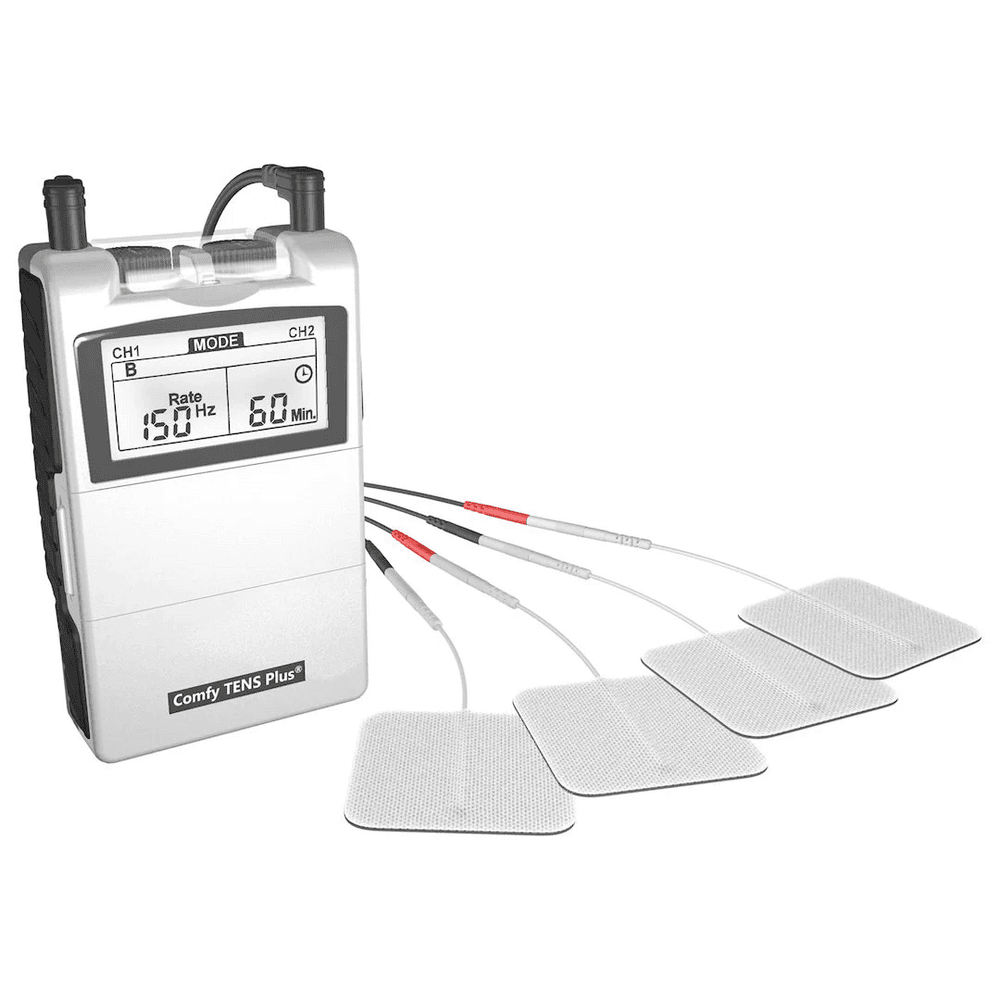 Digital TENS Unit with Electrodes & Leads