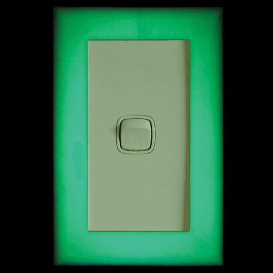 Dementia Care Glowing Surround for Light Switch